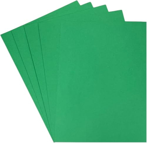 DJP A4 dunkelgrünes Papier, 80 g/m², farbiges Drucker-Bastelpapier, 100 Blatt