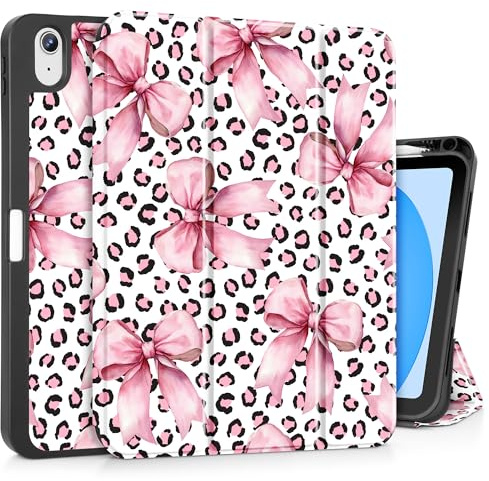 May Chen Custodia per iPad (A16) di 11a generazione 11 pollici 2025, custodia per iPad di 10a generazione 2022 da 11,9 pollici, supporto a tre ante con funzione di accensione e spegnimento automatico