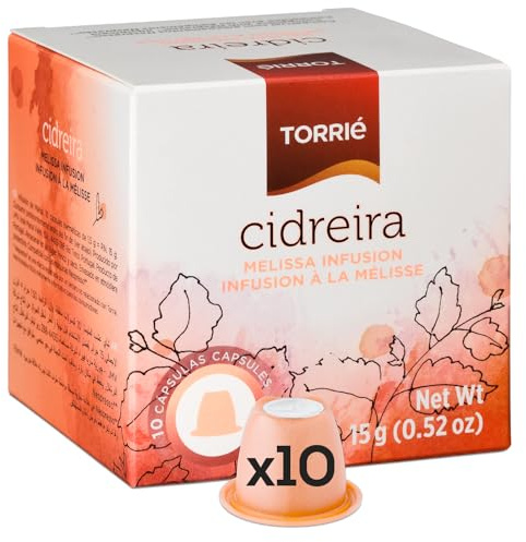 Torrié Lemon Balm Tea Compatible with Nespresso® Machines (10 Pods)