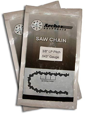 Archer 2 x Pole Pruner Saw Chains Suits Ryobi Pole Pruner Expand It 10