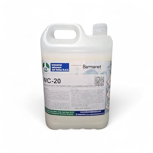WC 20 Desincrustante Anti-sarro WC 5L.