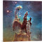 ARTCANVAS Hubble M16 Teleskop-Kunstdruck auf Leinwand, Motiv Adlernebel, 45,7 x 45,7 cm, 1,9 cm tief