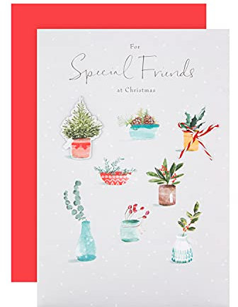 Hallmark Weihnachtskarte für besondere Freunde, modernes Design von Lucy Cromwell