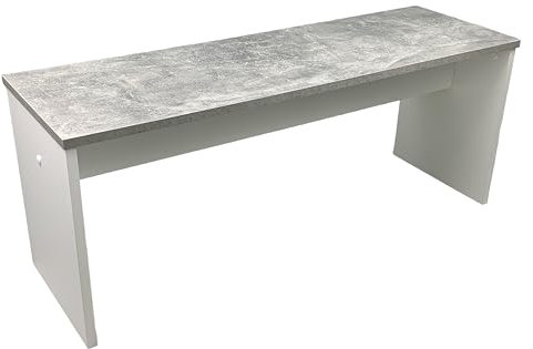 Generisch Bank Sitzbank Beton Weiß