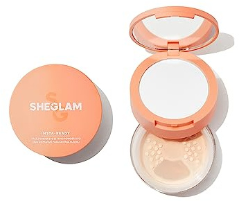 SHEGLAM Insta-Ready Face Powder Loose Under Eye Setting Powder - Bisque