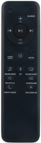 Replacement Remote Control Commander fit for JBL Soundbar JBLBAR51IMBLKBR JBLBAR51BLKAM JBLBAR51IMBLKAS JJBLBAR51BLKAM-Z BLBAR51BLKEP BAR 3.1 BAR 2.1 BAR 5.1