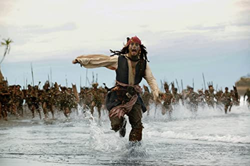 Movie Pirates of the Caribbean 65750 A2 Poster on Canvas - Filmkunstposter in verschiedenen Größen für Wohn- oder Schlafzimmerideen. Randlose Kultfilmbilder, klassische ikonische 70er, 80er, 90er Jah