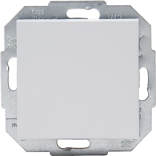 Kopp Athenis Taster, IP20, grau, matte Oberfläche, 588334089