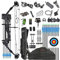 HNZMDY Compound Bogen Set für Erwachsene Anfänger 20-70lbs Bogen und Pfeil Set Rechts/Links Hand Jagdbogen mit Bogenschießen Zubehör Sportbogen für Teens (Schwarz/Rechte Hand)