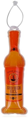 Accentra Maxi-Duschgel RUM FLAVOR in Rumflaschen-Optik inkl. Aufhänger, 200ml Duschgel mit Rum Flavor Duft - fantastische Geschenkidee für Vatertag, Geburtstag oder Ostern