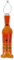 Accentra Maxi-Duschgel RUM FLAVOR in Rumflaschen-Optik inkl. Aufhänger, 200ml Duschgel mit Rum Flavor Duft - fantastische Geschenkidee für Vatertag, Geburtstag oder Ostern