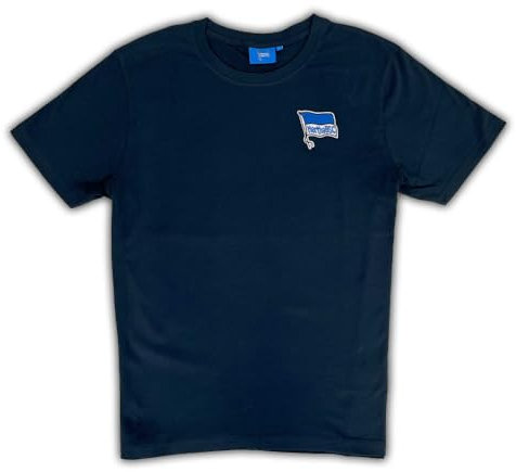 Hertha BSC T-Shirt Logo Navy, DE/NL/SE/PL, Alphanumerisch, 3XL, Regular, Regular