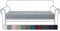 YSTELLAA Housse Coussin Canapé Extensible, Housse De Coussin Canapé Antidérapant Universelle, Protection Meubles Couvre, Siège Élastique, Doux, pour Le Salon, 3 Places, Gris Clair