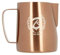 Barista Space Polished Silver Milk Jug optimal für Latte Art mit präziser Ausgusstülle, leicht und handlich, empfohlen von Weltmeistern – silverCopper - 350ml