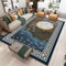 3D Gedruckte Boden Runner Area Rug Dicken Flanell rutschfeste Bodenmatte Runner Rug Waschbare Teppich Runner - Goldfisch Im Verträumten Wasser 200 X 300 cm Bodenmatte Flanell Wohnzimmer Tepp -3U8W+V1