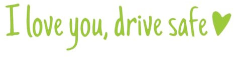 Uhngw „I Love You Drive Safe“-Aufkleber, „Drive Safe“-Aufkleber,„I Love You Drive Safe“-Herzaufkleber | Wasserdichter Rückspiegel-Windschutzscheiben-Buchstabe-Herz-Autozubehör-Stick für den