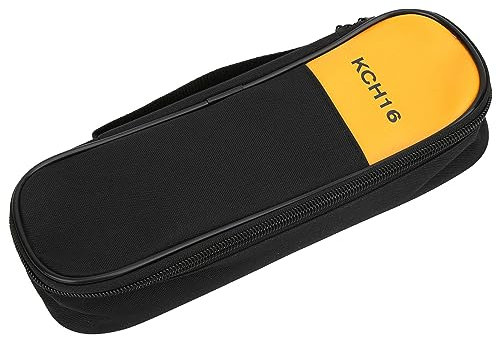 Risegun Multimeter Bag Multimeter Clamp Meter Bag Storage Case for Fluke F302 F303 F305
