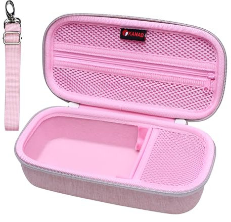 XANAD 4K Digital Camera Case forSony Alpha 6100,6000,6700,6600,6400/ RX100 VII or Sony Alpha ZV-1,ZV-1F,ZV-E10,ZV-E10 II 4K Vlogging Camera (Pink)