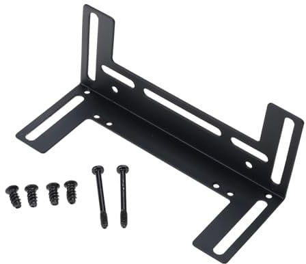 PC Water Cooling Radiator Bracket 120mm Fan Mount Metal Stand Pump Tank Reservoir Black