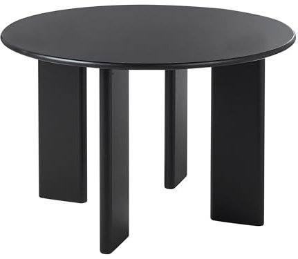 Esstisch MDF schwarz rund ø120 cm modernes Design für 4 Personen Esszimmer Cosmo