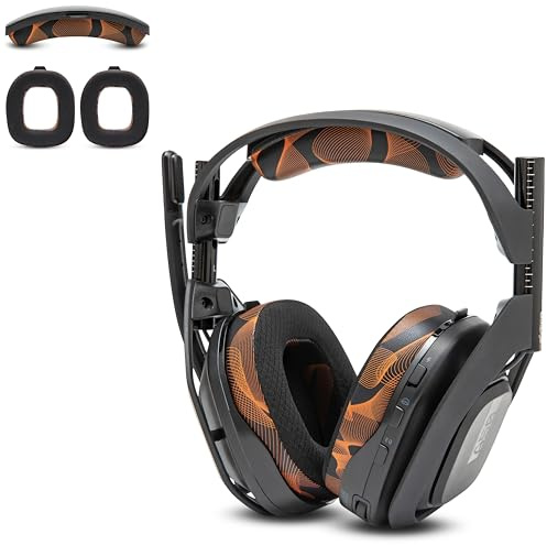 WC Mod Kit A50 – Ohrpolster und Kopfband für Astro A50 Gen 4/5 / A50x | Von Wicked Cushions | Kühlgel-Ohrpolster und passendes Kopfband, die mehr Komfort und Haltbarkeit bieten | Kinetic Wave