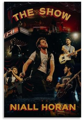 Niall Poster, Horan, Musik, The Show, Retro, Vintage-Cover, Musikposter für Zimmer, ästhetische Leinwand, Wandkunst, Schlafzimmerdekoration, 30 x 45 cm