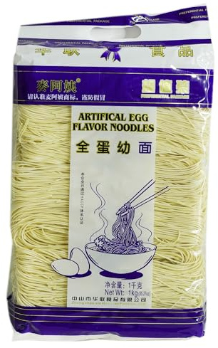 MLD Mai Aunty Thin Chinese Egg Noodle 1kg 全蛋幼麵