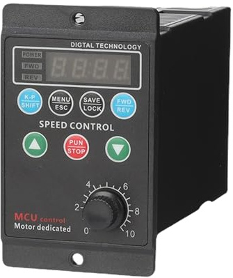 TQUXNGA 3-Phase Variable Frequency Driver 750W 4-digit Digital Tube Display Industrial Equipment Speed Controller Three Phase Speed Controller