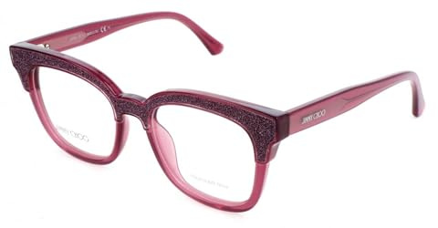Jimmy Choo JC176 Plum glitter plum 49/18/145 Damen Brillen