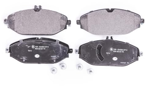HELLA 8DB 355 021-921 Bremsbeläge - für Verschleißwarnanzeige vorbereitet | Kompatibel mit: MERCEDES-BENZ C-CLASS, C-CLASS Cabriolet, C-CLASS Coupe, C-CLASS T-Model, CLS, E-CLASS, E-CLASS All-Terrain