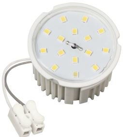 3xFlache Led 230 Volt Led Modul 50x23mm neutralweiss Einbautiefe 25mm 5Watt