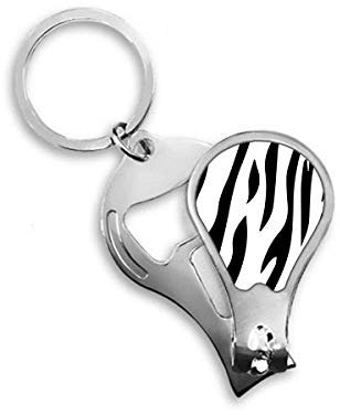 DIYthinker Zebra Animal Art Grain Illustration Pattern Toenail Clipper Cutter