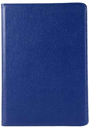 LMFULM® Hülle für Huawei MediaPad T3 10 (9,6 Zoll) PU Leder Ultra Dünn 360 Grad Rotierend Stand Cover Tasch Schutzhülle für Huawei T3 10 Dunkelblau