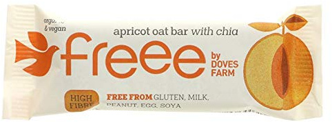 Doves Farm Apricot & Chia Seed Flapjack 35g (Pack of 18)