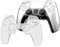 OSTENT Hard Transparent Crystal Protective Shell Skin Case Cover für Sony PS5 DualSense Wireless Controller