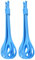 YARNOW 2 in 1 Schneebesen Brotklammer Hand Eiermischer Kunststoff Schneebesen Schneebesen Mixer Multifunktionales Küchenwerkzeug 2St - Zufällige Farbe