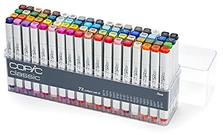 Copic Classic Set A, 72 Stück