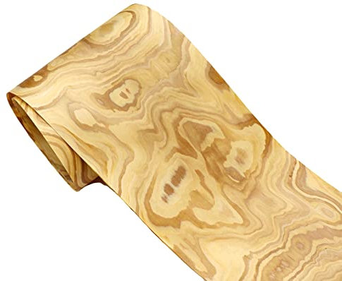 Vtimpac Longueur : 2,5 mètres - Largeur : 25 cm - En bois véritable - Écorce de pierre - Décoration audio de voiture - Placage en bois