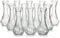Hewory Kleine Vasen für Tischdeko Hochzeit: 12 Vase Glas Blumenvase Vintage Deko Glasvase Vasen Klein Tischdeko für Wohnzimmer Deko Modern Hochzeitsdeko