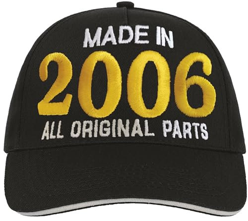 Bombo Bestickter Hut zum Geburtstag – Made in 2007 All Original Parts