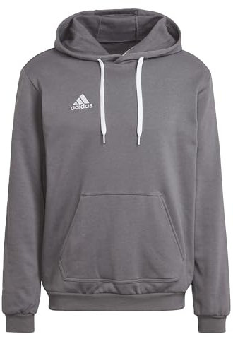 adidas Homme Entrada 22 Sweat Hoodie, Team Grey Four, L Long