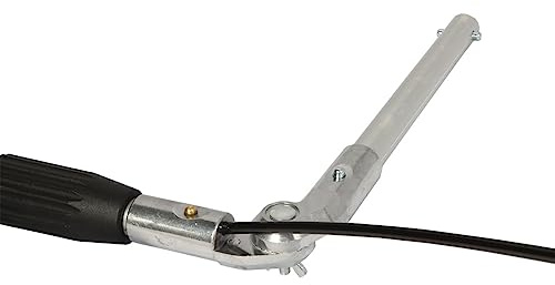 Axis Line Metallgelenk für Wasserteleskopstangen mit Schlauchdurchführung | Robustes Rohrgelenk aus Aluminium und Messing, 270 Grad verstellbar, kompatibel mit Axis Line Bürsten und Teleskopstangen.