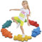 Siairo Balance Stones for Children,Stackable Balance Training Cross River,obstacle courses Indoor Outdoor Sensory Play for Toddlers Gift for Boys & Girls Ages 3+