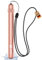 KYIO Smoke Joint Hülle Alu mit Band - Geruchs & Wasserdicht - Portable Joint Case - King Size (Rosé)