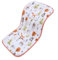 Miracle Baby Cojín Carro Bebe,Colchoneta Silla Paseo Universal,Cojín Silla de Paseo para el Cochecito y Asiento de Carro, 100% Algodón (Zorro)