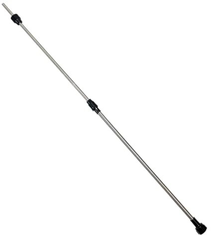 Avalon - Lanza para pulverizador a batería, Kit Completo Recambio de Lanza con Boquilla de Acero INOX, Manguera y maneta para sulfatadora a batería (Lanza extensible)