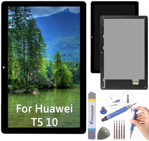Int'x Display für Huawei MediaPad T5 10 AGS2-L09 LCD Bildschirm Ersatz Touchscreen mit Werkzeug Schwarz Hohe Qualität