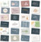 BIROYAL 27er Geburtstagskarten Set mit Umschlag - Glückwunschkarten Geburtstag - Happy Birthday Karte als Postkarten Set - Happy Birthday Card - Ideal als Grußkarte für Männer und Frauen
