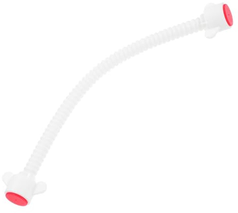 Amosfun Toilettenwasserzulaufschlauch für Intelligente Toiletten 30cm Pert Material Weiß Dicht und Einfache Installation Badezimmer Zulaufrohr