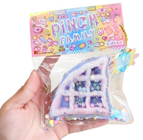 Zonoori Taba Squishy, Waffeln Fufu Squishy Antistress